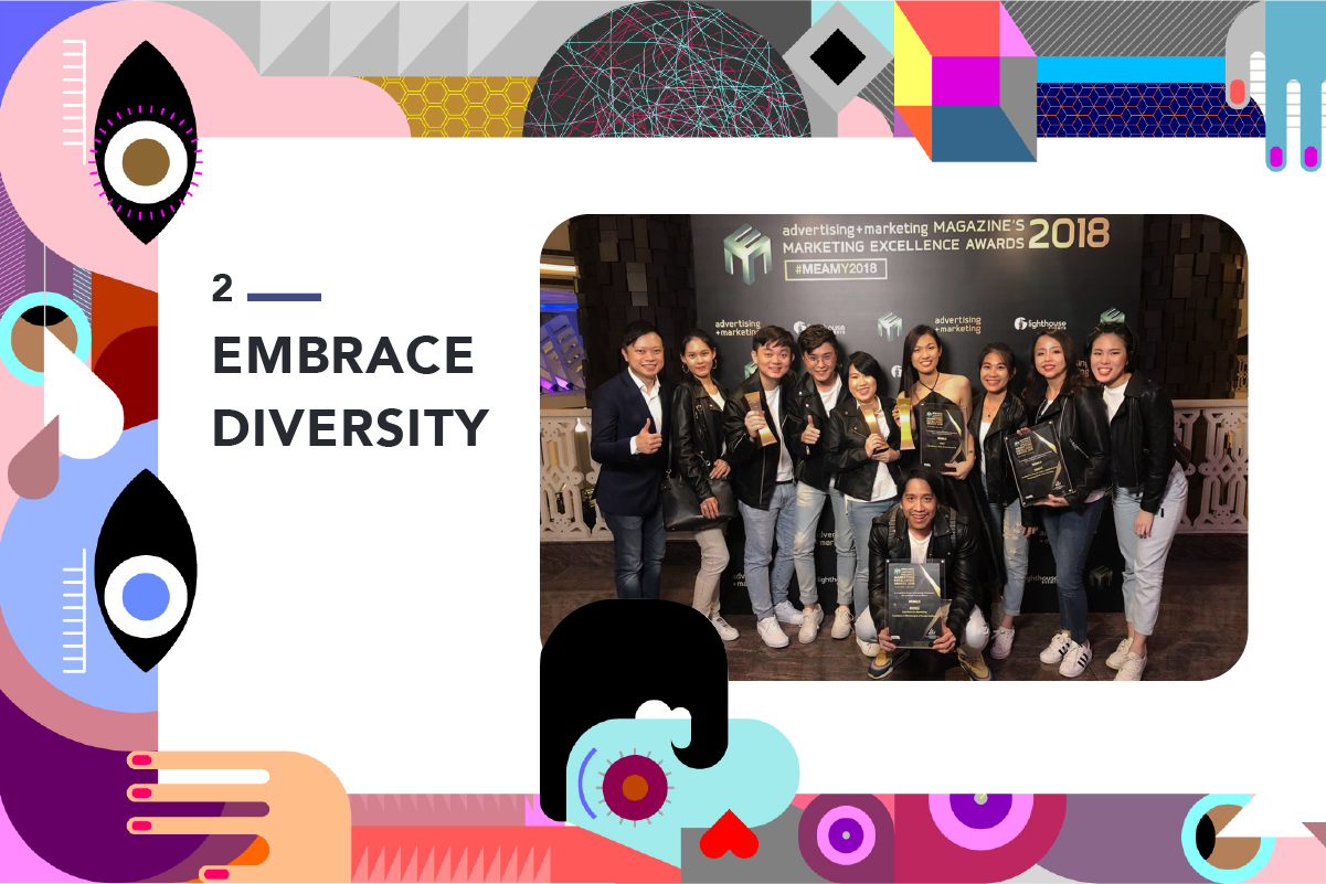 Webqlo Core Value - Embrace Diversity